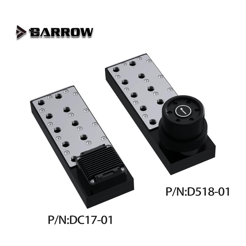 Integrated Pump Reservoir Distro Plate - Barrow Paslanmaz Çelik POM Dağıtım Plakası
