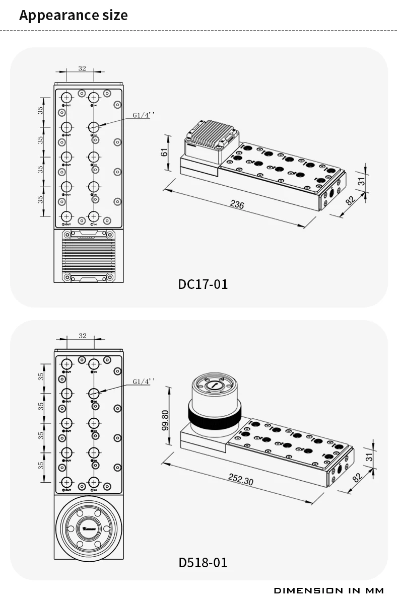 Barrow Paslanmaz Çelik POM Dağ - Integrated Pump Reservoir Distro Plate incelemesi ve fiyatı